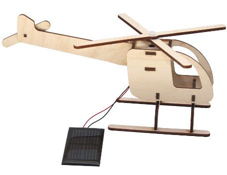 Solexpert byggesæt - helikopter med solpanel