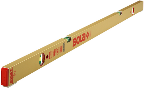 Sola vaterpas azh4 200, 200 cm 4 hætteglas 0,50 mm m justerbare fødder - 01051701