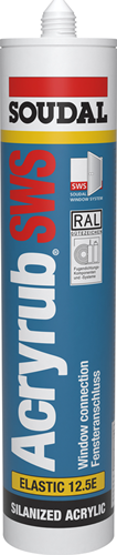 Soudal akryl sws | akryl fugemasse | 310ml | hvid - 124483