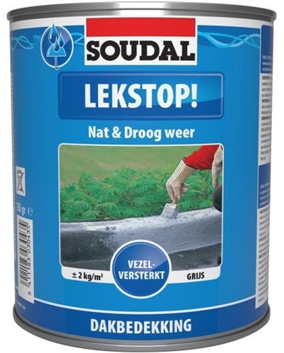 Soudal læk stop | vandtætning | grå | 750g - 101507