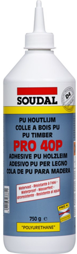 Soudal pro 40p-pu trælim 750gr. - 108766