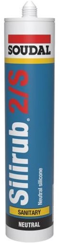 Soudal silirub 2s | VVS-sæt | blank hvid | 300 ml - 107544