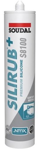 Soudal silirub+ s8100 neutral | VVS-sæt | basalt | 300 ml - 135728