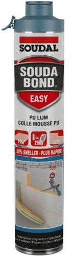 Soudal soudabond easy click fix | pu skum | orange | 750 ml - 121398