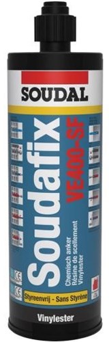 Soudal soudafix (vinylester)ve400-sf | kemisk anker | 280 ml - 117475
