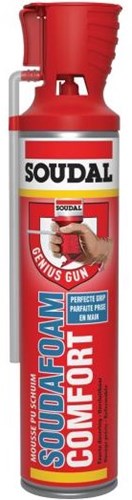Soudal soudafoam komfort | pu skum | champagne | 600 ml - 123777