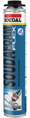 Soudal soudafoam flex | pu skum | champagne | 750 ml - 127320