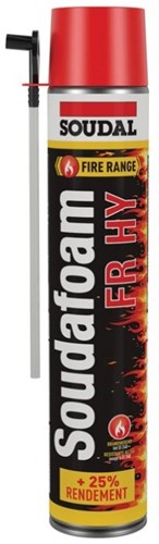 Soudal soudafoam fr hy | rød | 750 ml - 146752