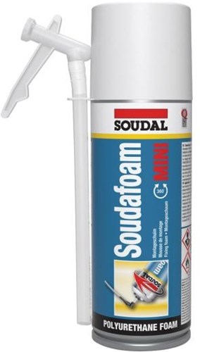 Soudal soudafoam mini | pu skum | champagne | 150 ml - 116168