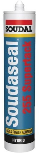 Soudal soudaseal 255 supertack | hvid | 290 ml - 156670