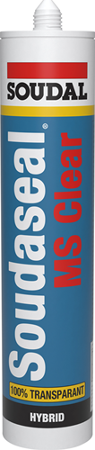 Soudal soudaseal ms clear | byggesæt | 290 ml - 111586