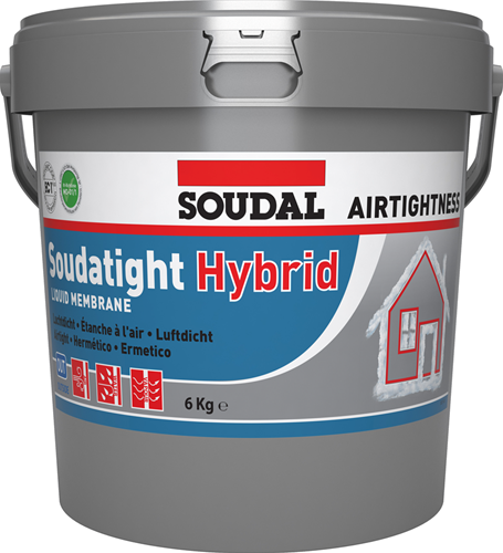 Soudal soudatight hybrid | 6 kg | grå - 145786
