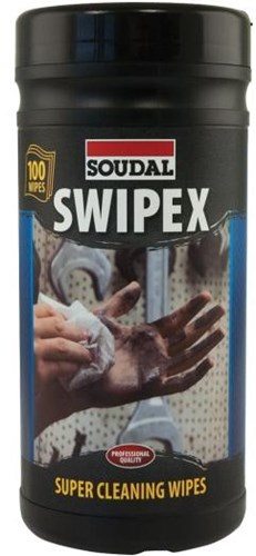 Soudal swipex | rengøringsservietter | 100 servietter - 113551