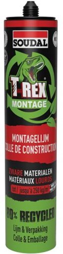 Soudal t-rex montering af tunge materialer | beige | 310 ml - 157577