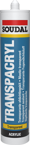Soudal transpacryl akryl fugemasse | 310 ml - 102901
