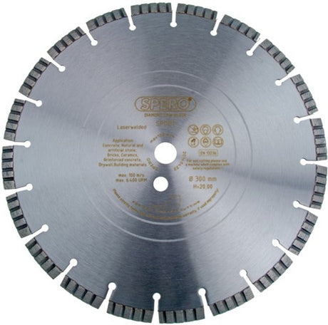 Spero diamant zaagblad beton pro | 300mm - sdb300b25