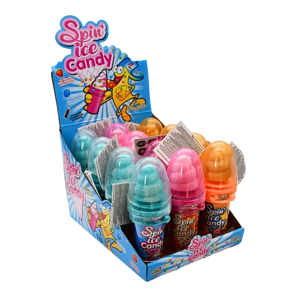 Funny candy spin is candy (12 stykker)