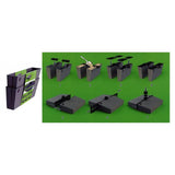 Helcosol parasol base 25 kg split-fyldbar antracit