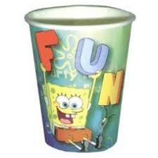 Van der Doelen svampebob papirkopper 8 stk