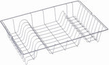 Tomado metaltex colonia opvaskeplade 48x30x10cm metal polytherm sølvfarvet coated