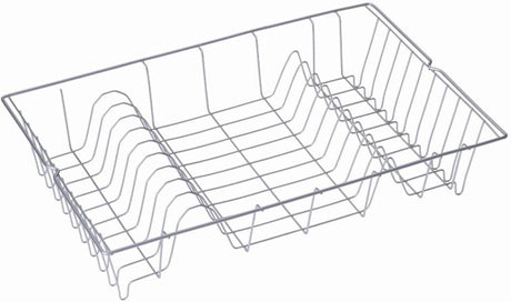 Tomado metaltex colonia opvaskeplade 48x30x10cm metal polytherm sølvfarvet coated