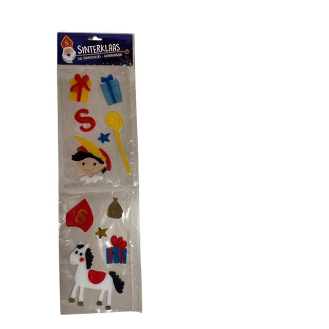Gelly ramme-klistermærker Sinterklaas