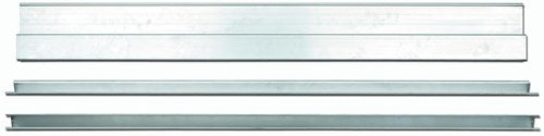 Abi stla række, hælpudser aluminium. h-profil 200cm - 07828