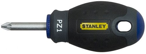 Stanley håndværktøj stanley fatmax skruetrækker pozidriv pz1 x 30mm - 1-65-408 - 1-65-408