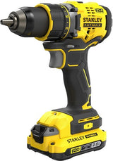 Stanley Elværktøj Stanley Fatmax SFMCD720D2K V20 18V BL Skruetrækker | 2x 2.0ah - sfmcd720d2k-qw