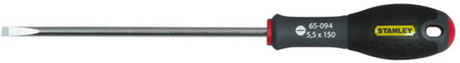 Stanley håndværktøj 1-65-094 pl5.5 flad skruetrækker - 150 mm - 1-65-094