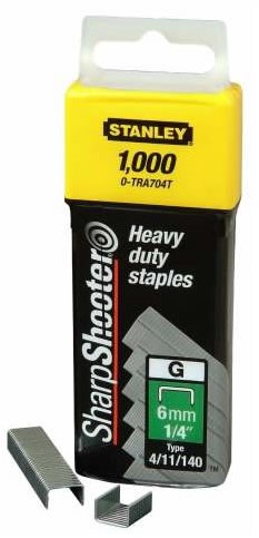 Stanley håndværktøj 12 mm hæftetype g - 12 mm - 1-tra708t - 1-tra708t
