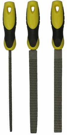 Stanley handgereedschap 3delige set rasp bastaard 200mm - 0-22-477