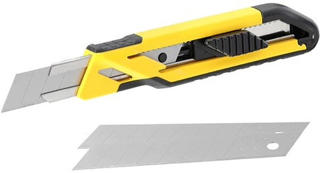 Stanley håndværktøj snap-off kniv autolås 18mm - stht10266-0 - stht10266-0