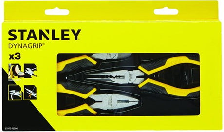 Stanley håndværktøj dynagrip tangsæt cg 3-delt 150mm | stht0-75094 - stht0-75094