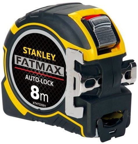 Stanley håndværktøj fatmax® pro autolock målebånd 8m - xtht0-33501