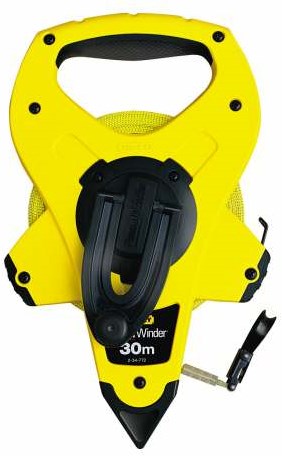Stanley handgereedschap landmeter powerwinder 100m 12,7mm - 2-34-777