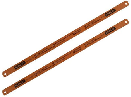 Stanley håndværktøj metalsavklinge 300 mm - 24t tomme (2 stykker kort) - 0-15-906