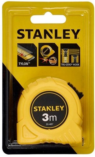 Stanley håndværktøj målebånd 3m - 12,7 mm (bulk) - 1-30-487 - 1-30-487