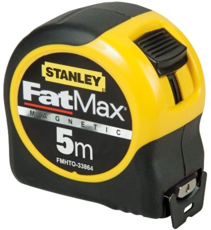 Stanley håndværktøj målebånd fatmax klinge panser magnetisk | 5 meter - fmht0-33864