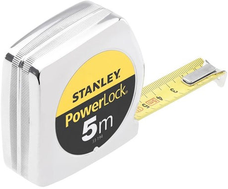 Stanley håndværktøj målebånd powerlock 5m - 25mm - 1-33-195