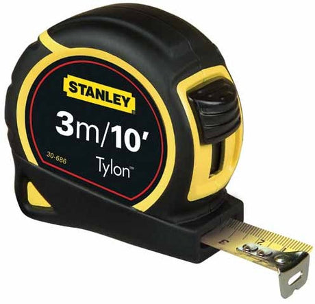 Stanley håndværktøj målebånd stanley tylon | 3m 10' - 12,7 mm - 0-30-686