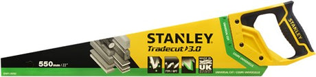 Stanley håndværktøj stht1-20352 træsav tradecut universal 550 mm 7tpi - stht1-20352
