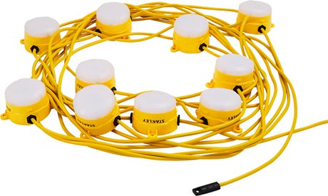 Stanley sxls31362e belysning | 22 meter | 10 x 8w LED - sxls31362e