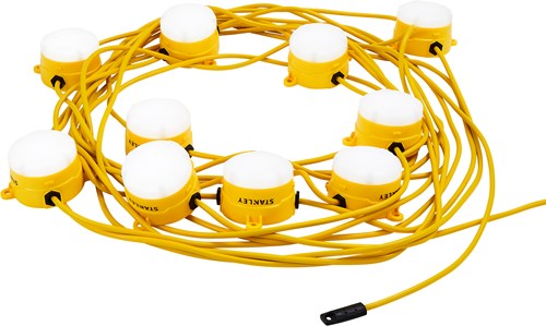 Stanley sxls31362e belysning | 22 meter | 10 x 8w LED - sxls31362e