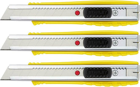 Stanley handgereedschap stanley tripack fatmax afbreekmes | metaal | 18mm (2+1 gratis) - fmht10421-0