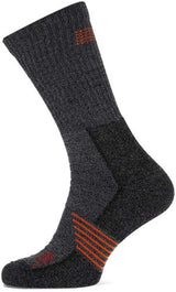 Stapp techno bamboo sok 28400 donkergrijs oranje | 6556 donkergrijs oranje | maat 38 - 00.134.007.35