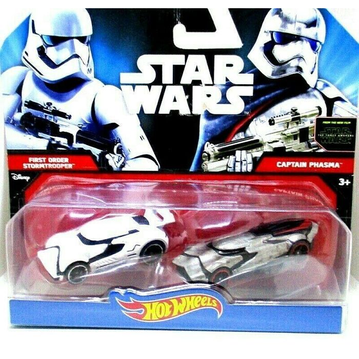Hasbro Star Wars 2 biler Captain Phasma sammen med First Order Stormtrooper