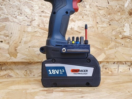 Stealth mounts bitholder til bosch 18v | blå | 2 stk - bh-bo-blu-2