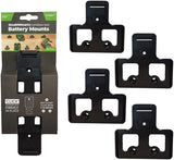 Stealth mounts til ego 56v | sort | 4 stk - bm-eg56-blk-4