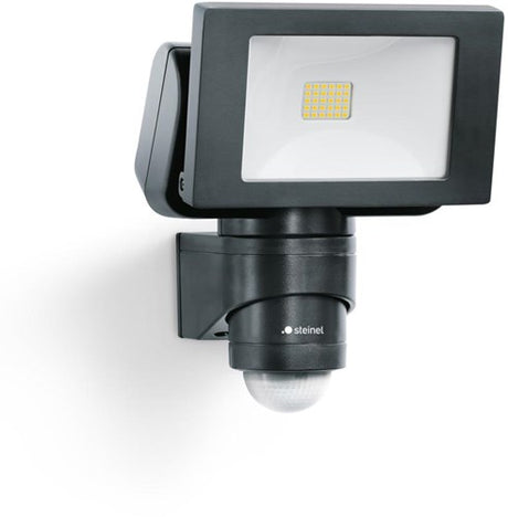 Steinel sensor LED udendørs spotlight ls 150 s sort med bevægelsesdetektor - 052546